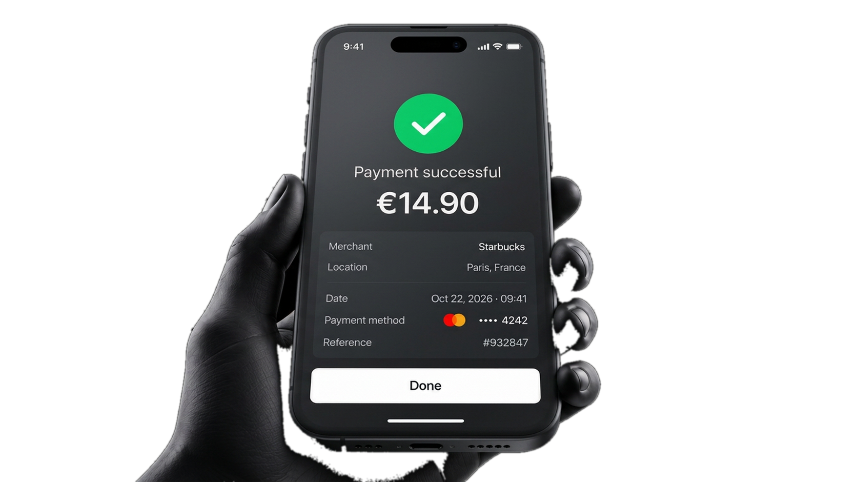 Shop2Bill wallet: payment processed, invoice issued and accounting updated